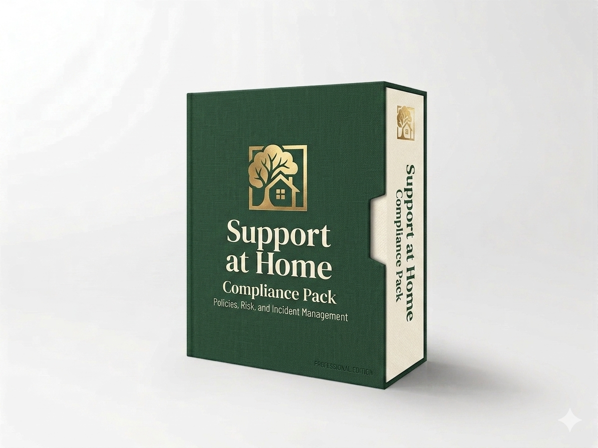 Support at Home Compliance Pack — editable aged care compliance documentation